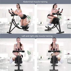 WolFAce Muscle Trainer for Abdominal Thin Waist Machine Rocket Roller Slider Belly Indoor Metal Fitness Equipment