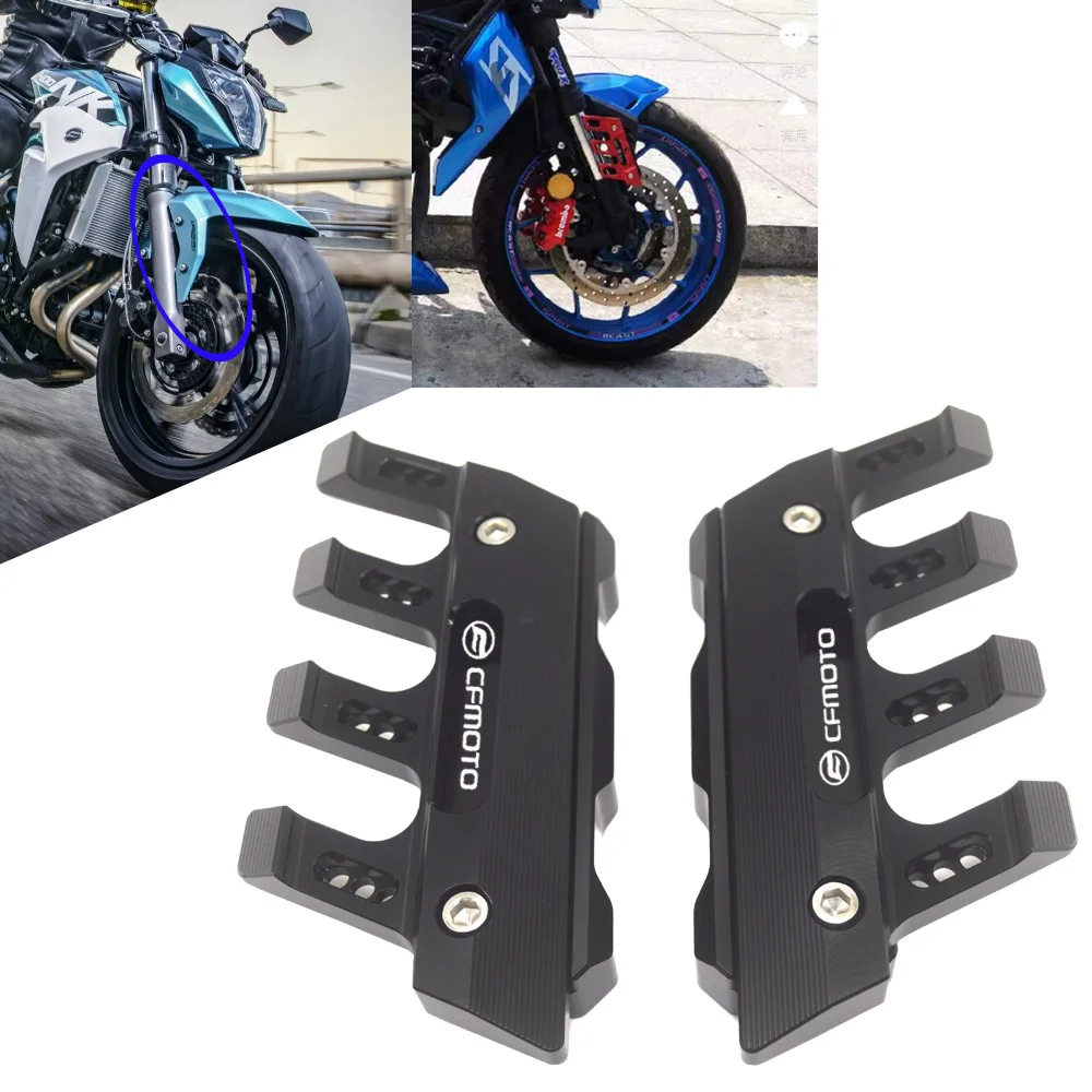 For CFMOTO CF700 CF1250 CF1250J CF650J NK650 CF650 Motorcycle Front Fender Slider Protection Guard