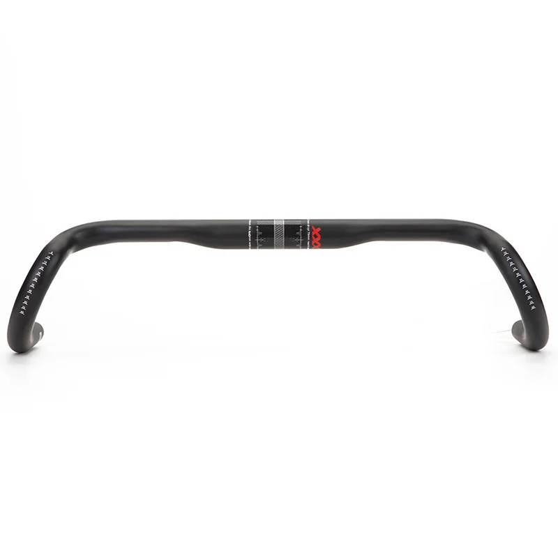 Carbon Gravel Handlebar for Bicycle, Big Flare Bar, Cycle Cross Road Bike, 25 Degree Fiber, 380mm, 400mm, 420mm, 440mm, New