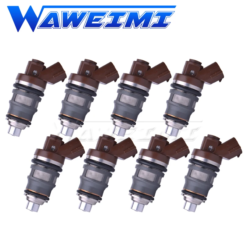 WAWEIMI New Arrival Brand New 8x OE 1001-87092 800cc Fuel Injector For Toyota MR2 Celica Supra Turbo High Preformance 100187092