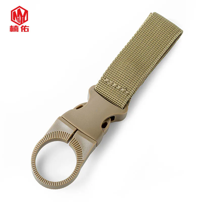 2 PC EDC Wter Bottle Buckle Outdoor Sporting Goods Multifunctional Carabiner Hanging Buckle Mineral Water Bottle Buckle