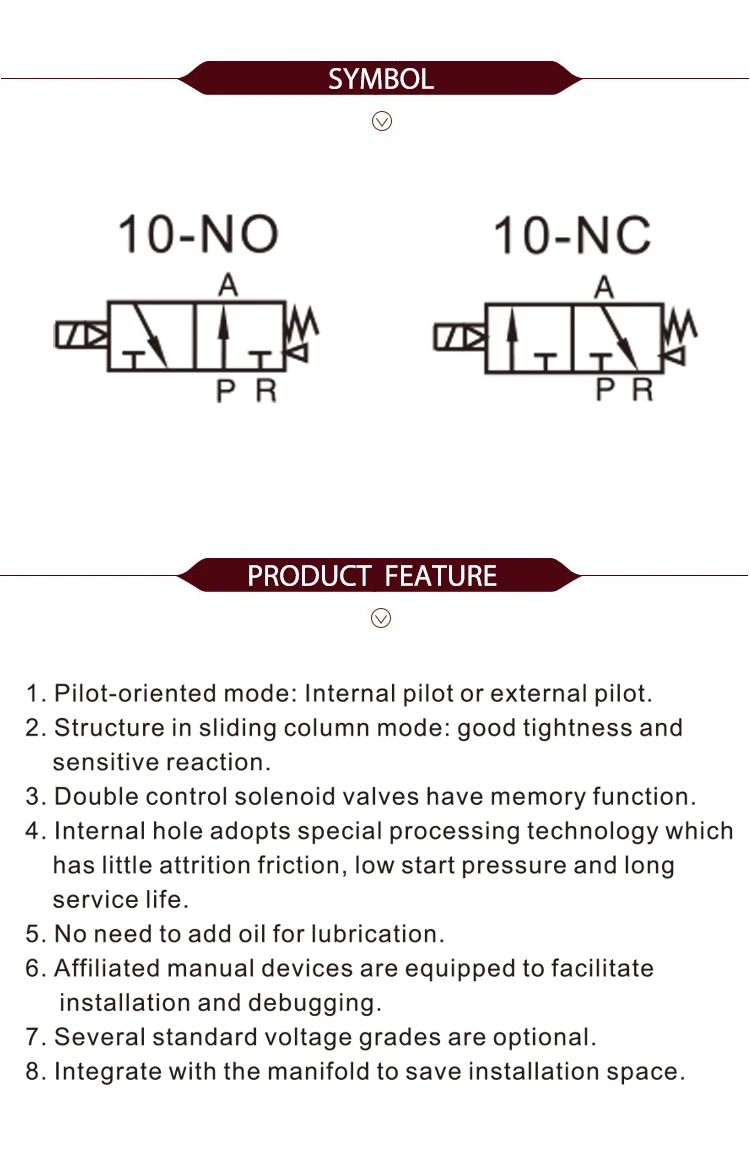 Magnetventil 3V410-15-NC Pneumatik — Detail 2
