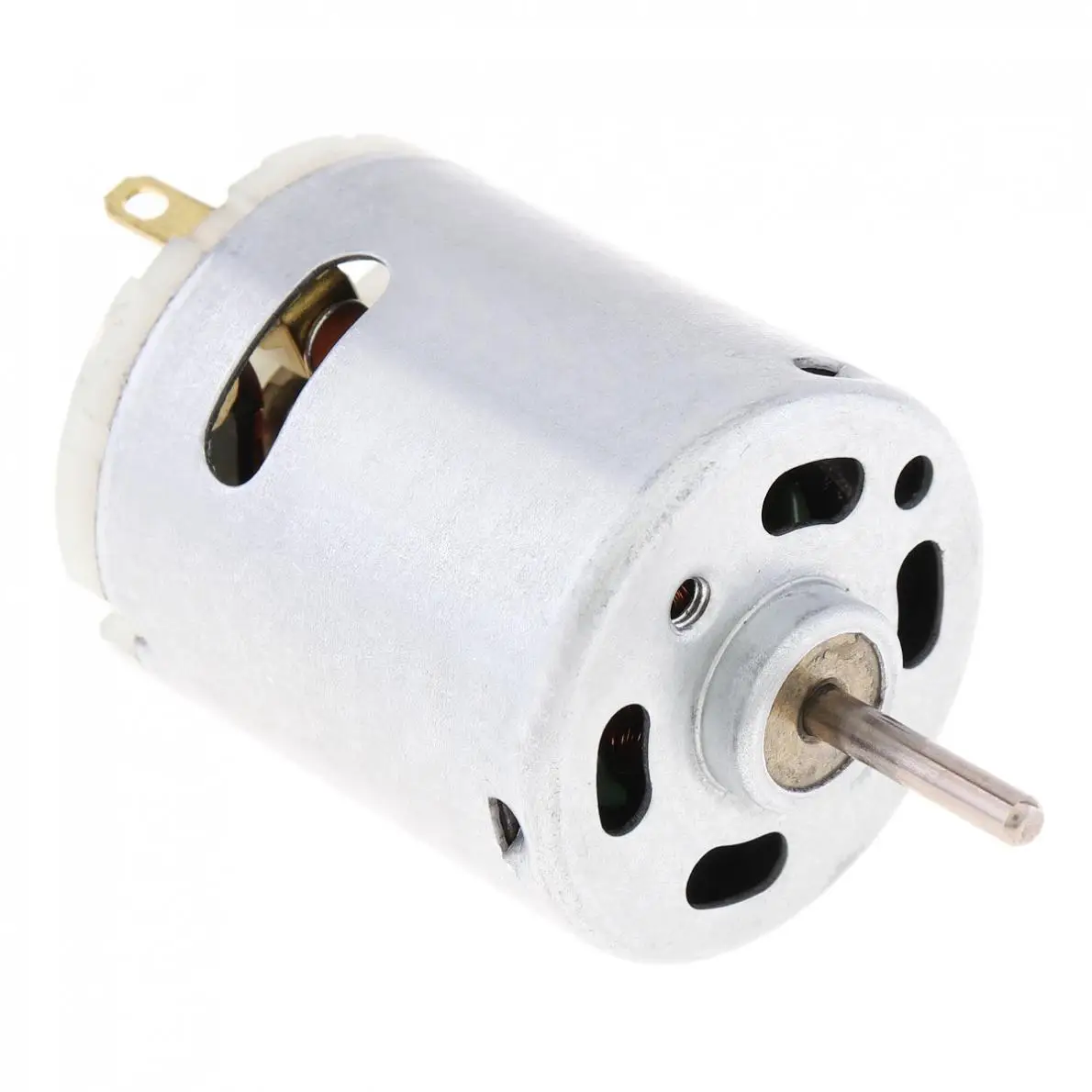 RS365 12V 3.6A 12800RPM Mikro Motor Masaj Motoru Saç Kurutma Makinesi Mikromotor Piezodirenç ve Karbon Fırça ile Ofis Ekipmanları