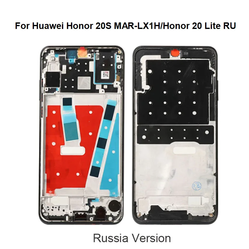 Middle Frame For Huawei Honor 20S ((Russia Version) Front Bezel Plate Housing Faceplate LCD Supporting For Huawei Honor 20 Lite