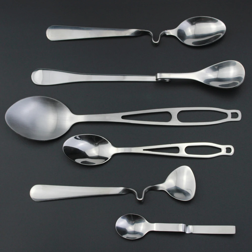 LUCF Stainless Steel Creative Tea Spoons Peculiar Coffee Dessert Spoons Scoops Funny Utensils Special Sugar Spoon Drop shipping