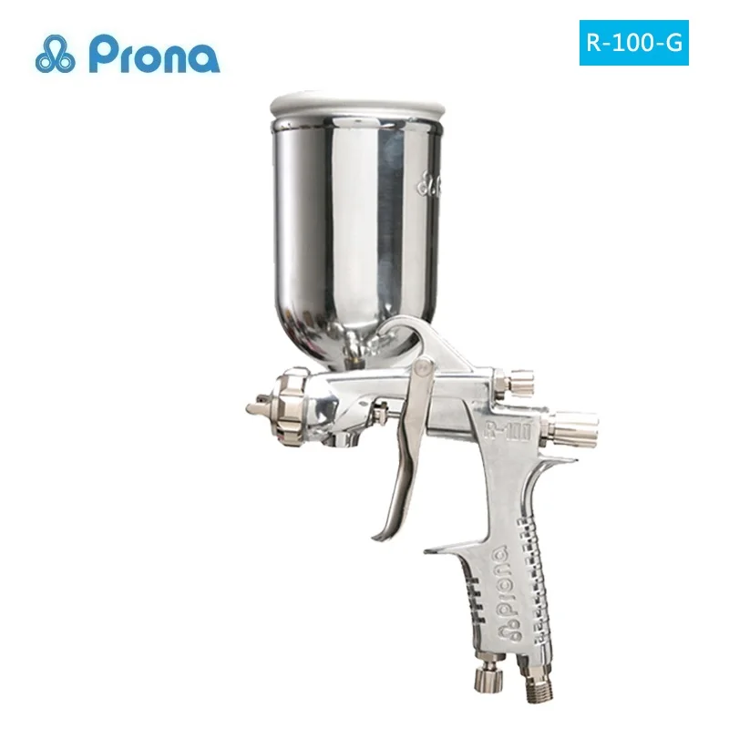 Prona R-100 Spray Gun  Hand Manual Paint Spray Gun Car Auto Furniture Painting Air Sprayer Mini Nozzle Air Painting Gun R100