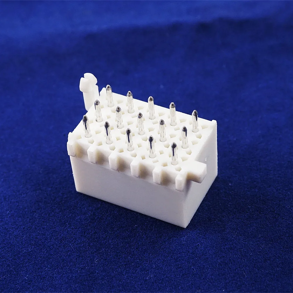 1 шт. 3x5 пластина 4,14 мм Штекерный разъем 15 позиций 0,163 дюйма прямое сквозное отверстие крестовое мини Универсальное покрытие Mate-N-Lok 770859-1 корпус