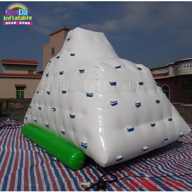 

Water Funny Toy Inflatable Aqua Iceberg Climbing Island,3*2*2M Inflatable Floating Iceberg For Sale