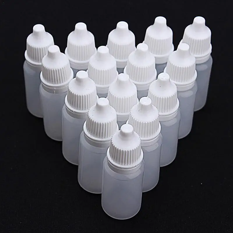 

NEW 1/6/15 Pcs 20ml Empty Plastic Squeezable Dropper Container Liquid Drop Eye Bottle N1C3