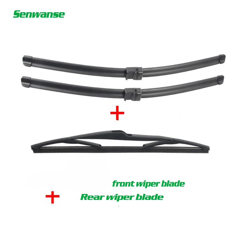 Senwanse Front and Rear Wiper Blades For Geely emegrand x7 sport 2016-2017 Car Windshield Windscreen Wiper 24