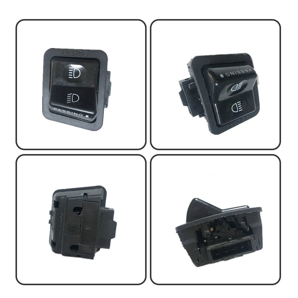 Motorcycle Start High/Low Beam Light Headlight Horn Turn Signal Button Switches Accessories For GY6 ATV Dirt Bike Moped Scooter