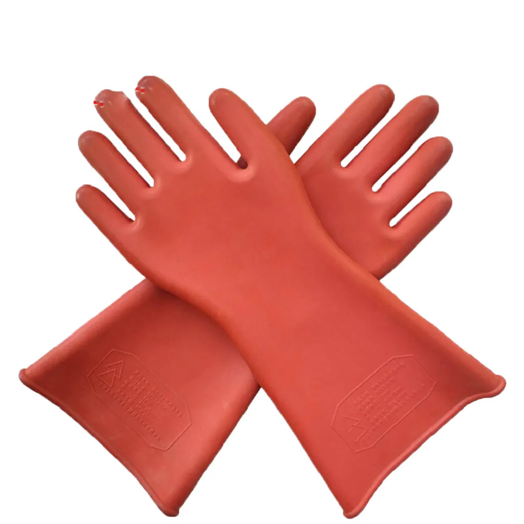 Professional 5KV / 12KV / 25 KV High Voltage Electric Insulating Gloves