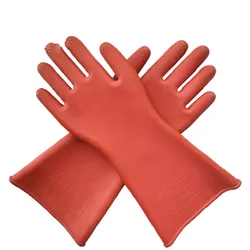 Professional 5KV / 12KV / 25 KV High Voltage Electric Insulating Gloves