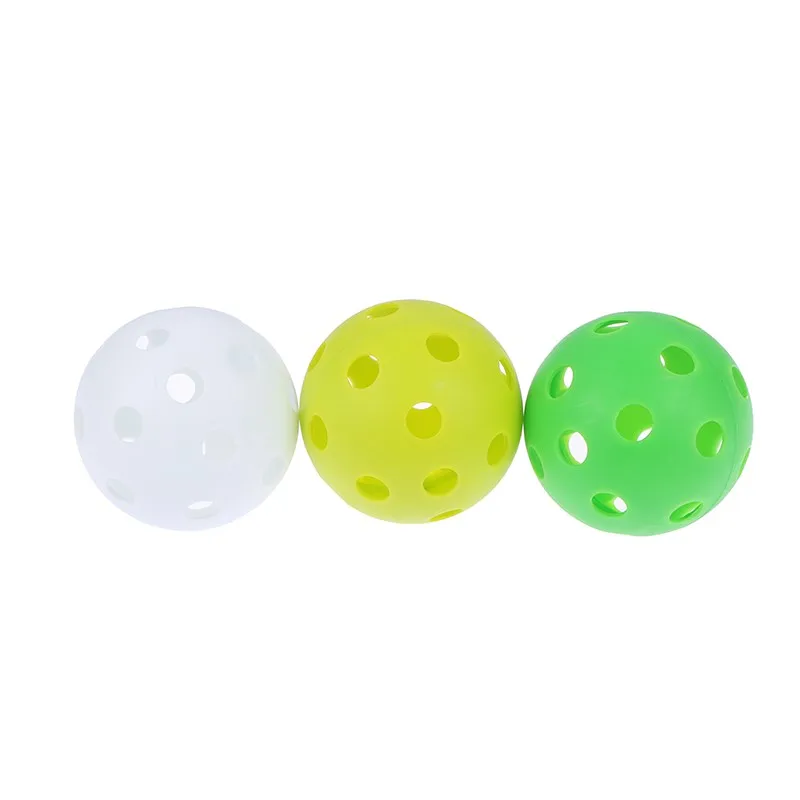 1pc Floorball Stick Ball PVC Plastic Soft Baseball Balls Sport Practice Plastic Baseball Training Practice Ice Hockey Ball