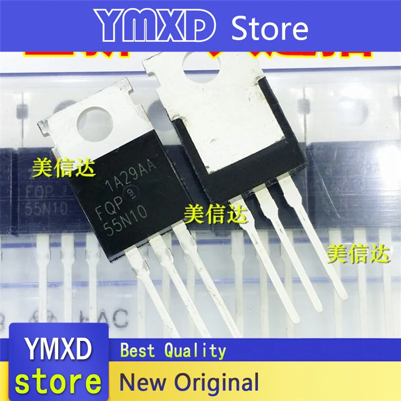 10pcs/lot New Original FQP55N10 55N10 55A100V field-effect Tube To-220 In Stock