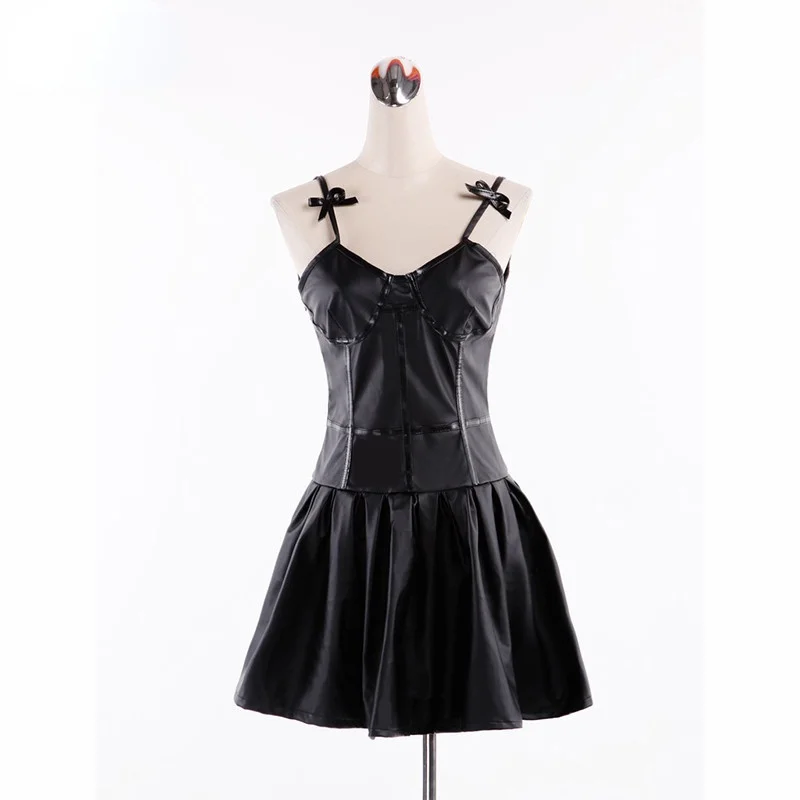 

Anime The Future Diary Gasai Yuno Black Dress Adult Kid Cosplay Costume Customzie Size