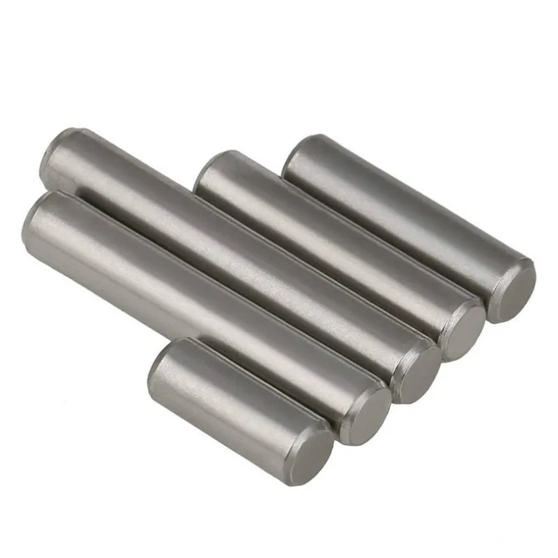 M1.5 M2 M2.5 M3 M4 M5 M6 M8 Cylindrical Locating Dowel Pin 304 Stainless Steel Metal Fixing Shaft Lock Pins Round Bar Solid Rod