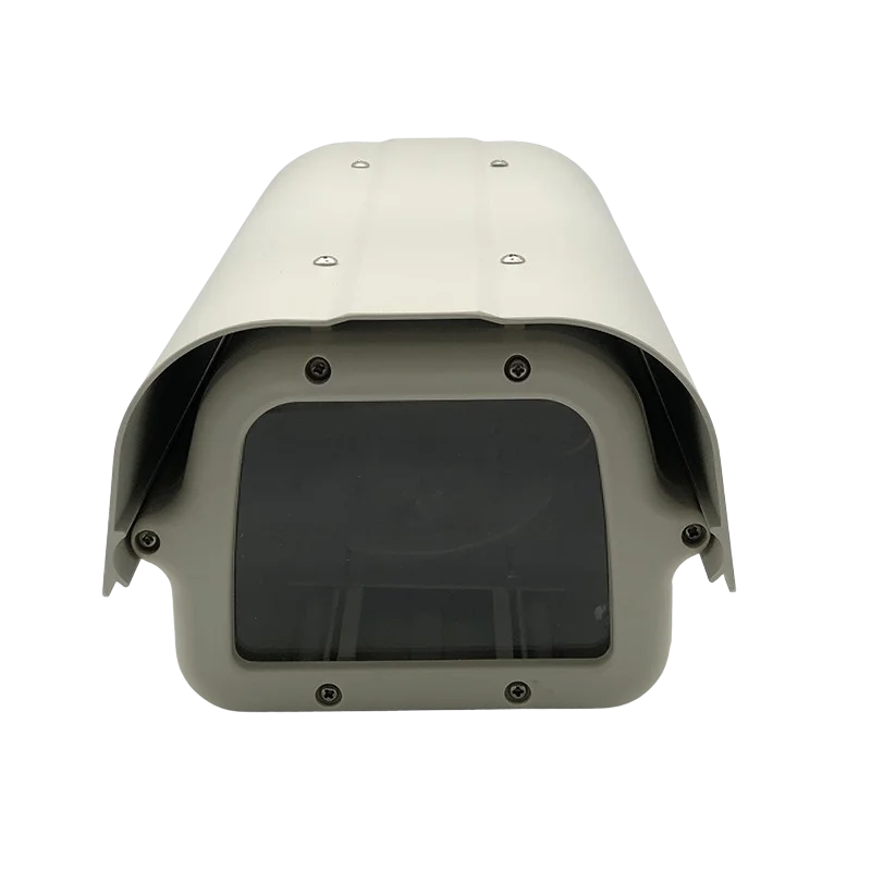 

Outer Waterproof CCTV Video Surveillance Camera Dust Case Rain Cover Aluminum 12 Inch Gray 402*189*139mm