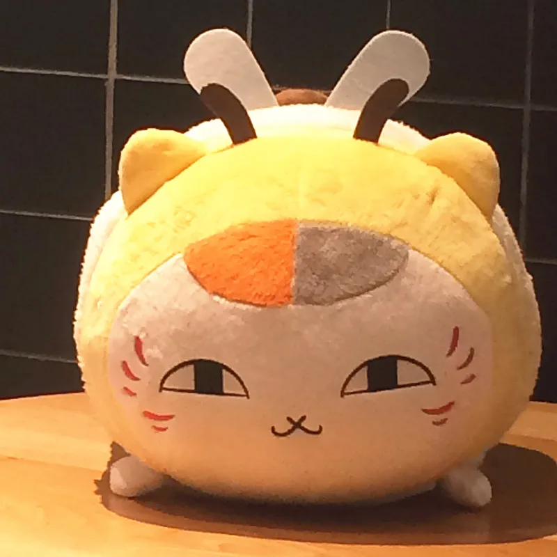 

30CM Natsume Yuujinchou figure Nyanko Sensei Plush Cat Anime Doll Toy stuffed toys Soft pillow for Christmas Gift