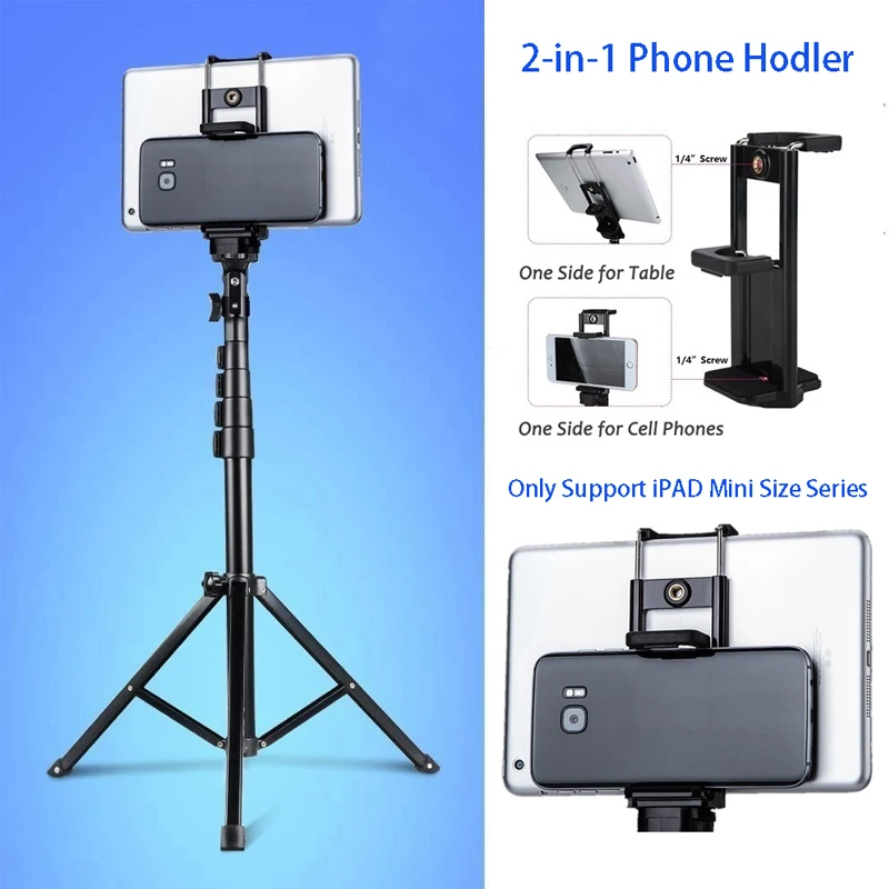 Phone Tripod Stand Selfie Stick Video Phone Live Universal Tripod with Bluetooth Camera Photography Stand for TIik Tok Youtube