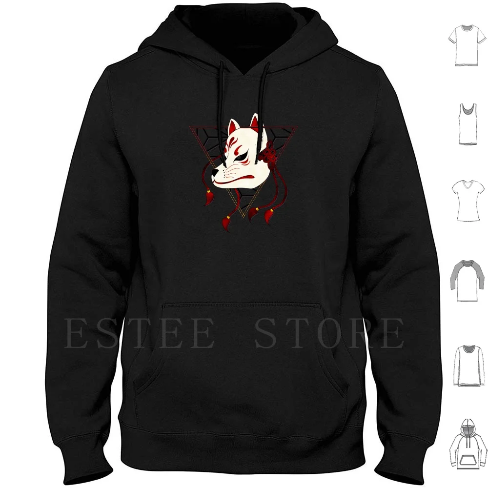 Kitsune Hoodies Long Sleeve