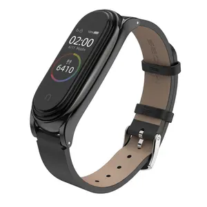 Xiaomi Mi Band Leather Bracelet, Mi Band 9, 8, 7, 6, 5, 4, 3, NFC, Global Version, 6, 7, 8, Correa Main Main Sales Bracelet Mi Band 7 - №8