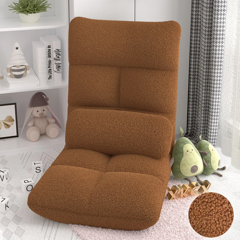 Portable Floor Chair Removable Couch Lounger Kids Transformable Folding Fabric Lazy Sofa Soft Padded Gaming Chair for Reading