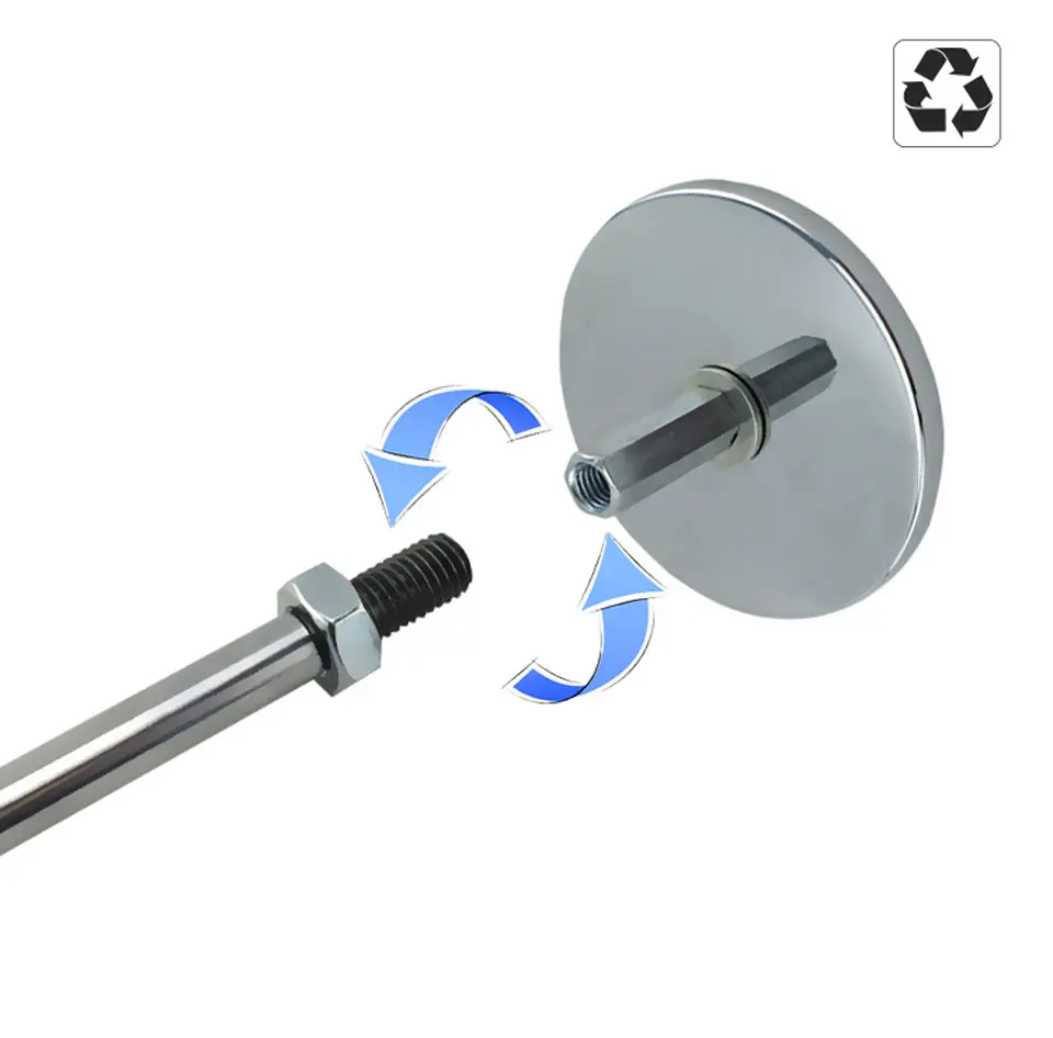 Fredorch Sex Machine Attachment M10 Screw to Vac-u-lock 3XLR Bendable Spring Conversion Love Machine Device Attachment Connector view 2