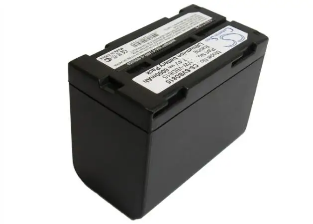 cameron sino 6000mah battery for PANASONIC NV-DX100 VW-VBD815 	Camera Battery