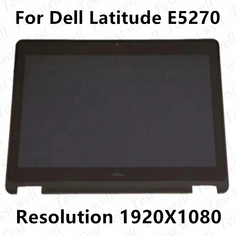 Original 12.5'' FHD 1920X1080 LCD Screen Display Touch Assembly Replacement For DELL Latitude E5270 LTN125HL06 LP125WF1-SPG4