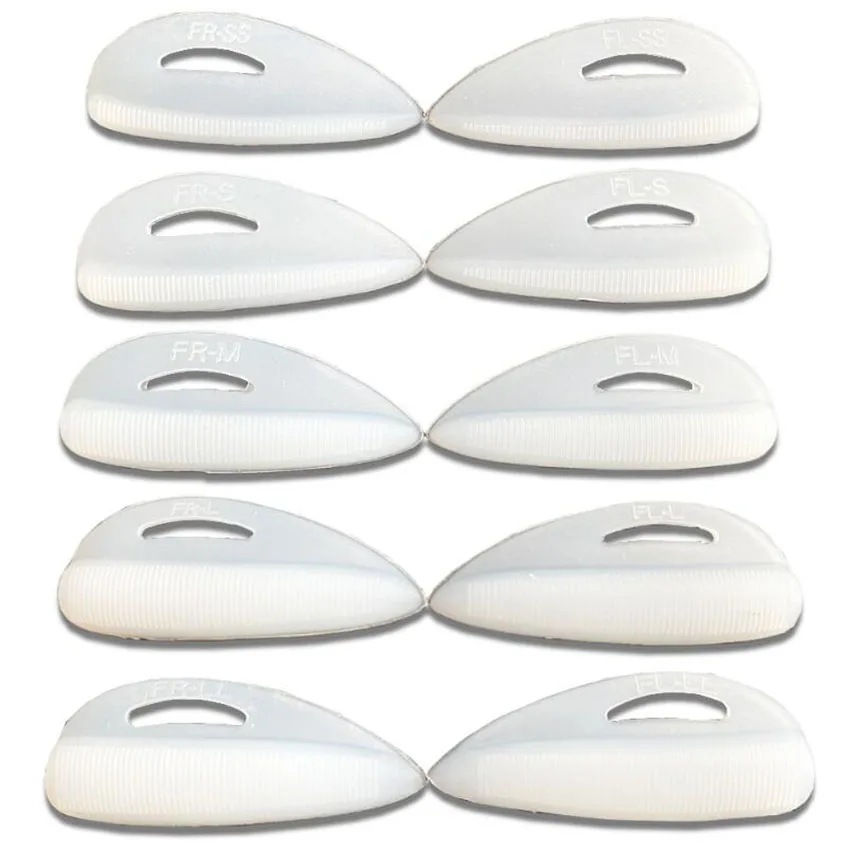 10 Cái/bộ Silicone Uốn Lông Mi Miếng Lót Uốn Lông Mi Perm Miếng Lót Giả Mắt Mi Shield Miếng Lót Mi Phụ Kiện Applicator