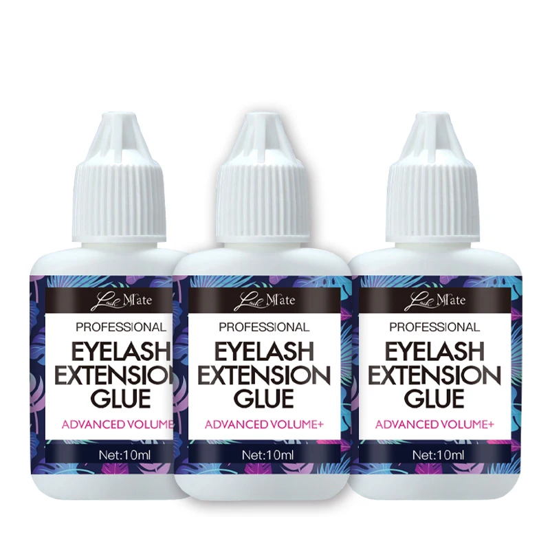 

5 Bottles/Lot Super Glue 10ml Individual 2S Fast Drying False Eyelashes Extensions Supplies Green Cap Lash Glue Wholesale Makeup