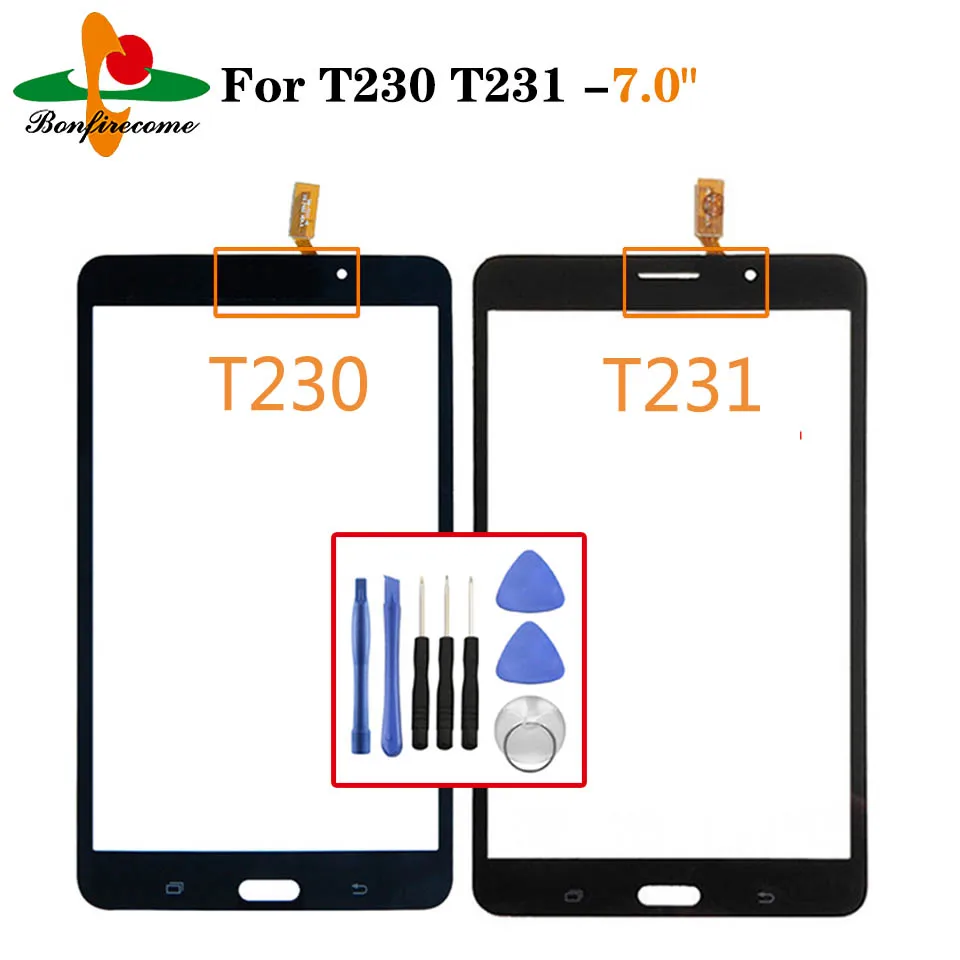 

For Samsung Galaxy Tab 4 7.0 T231 T230 SM-T231 SM-T230 Touch Screen Digitizer Sensor Panel Tablet Sensor Replacement