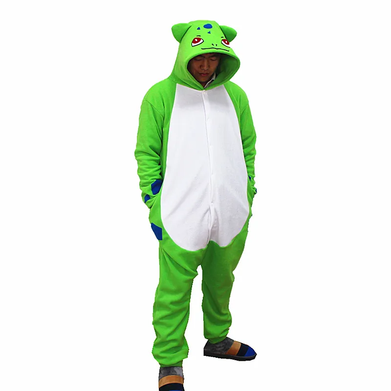 

Adult Polar Fleece Kigurumi Game Character Costume Onesies Pajama Halloween Carnival Party Jumpsuit Clothing