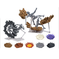 Blast Impact Effect Model Kamen Rider Action Figure Fire Scenes Toys Special Effect Action Toys Accessories
