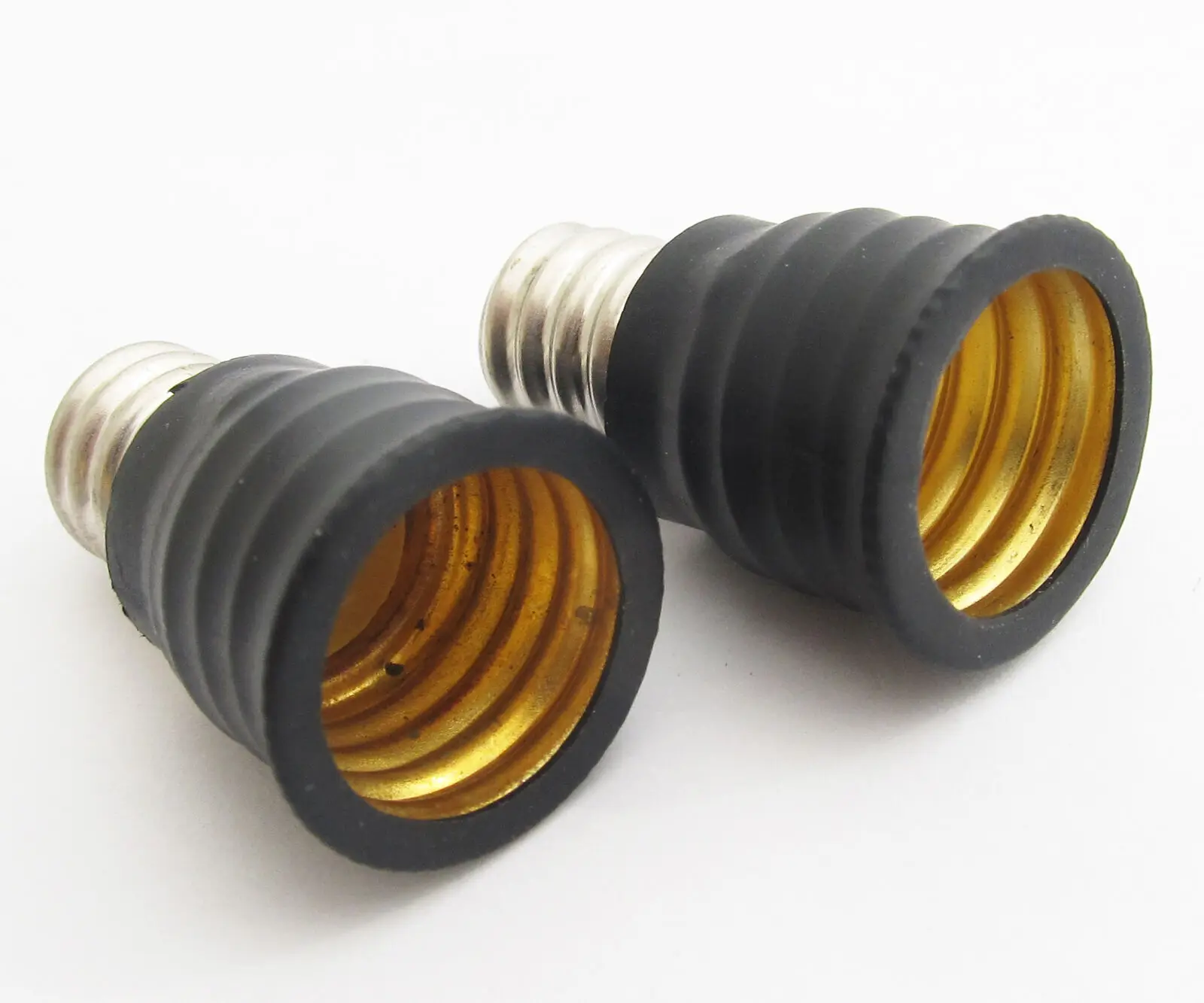 1pc E12 Male to E17 Female Base LED Light Bulb Adapter Holder Socket Converter