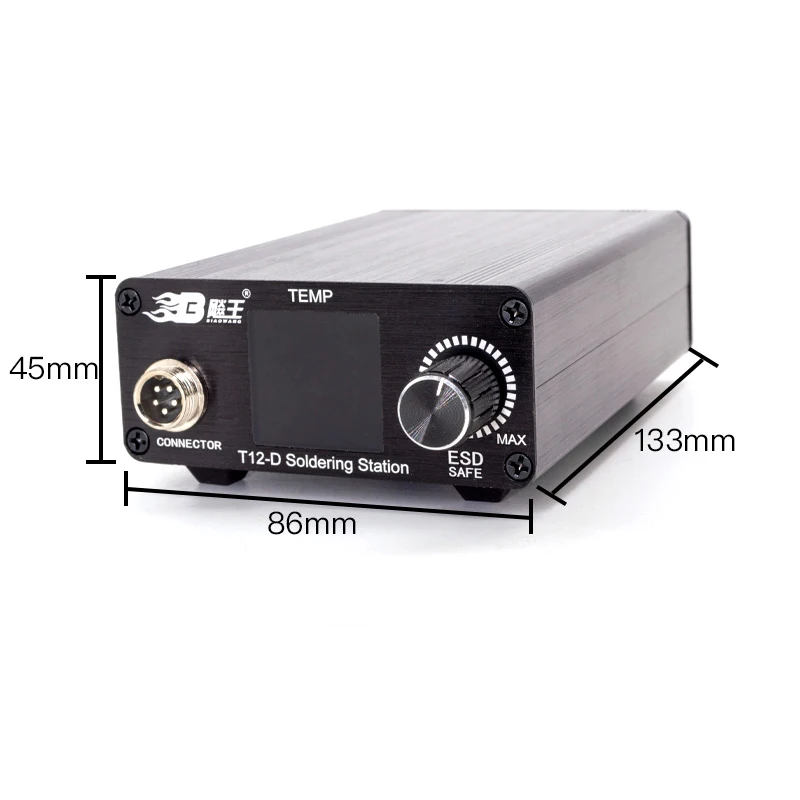Biaowang T12 soldering station high-power digital display electric soldering iron adjustable constant temperature mobile phone r