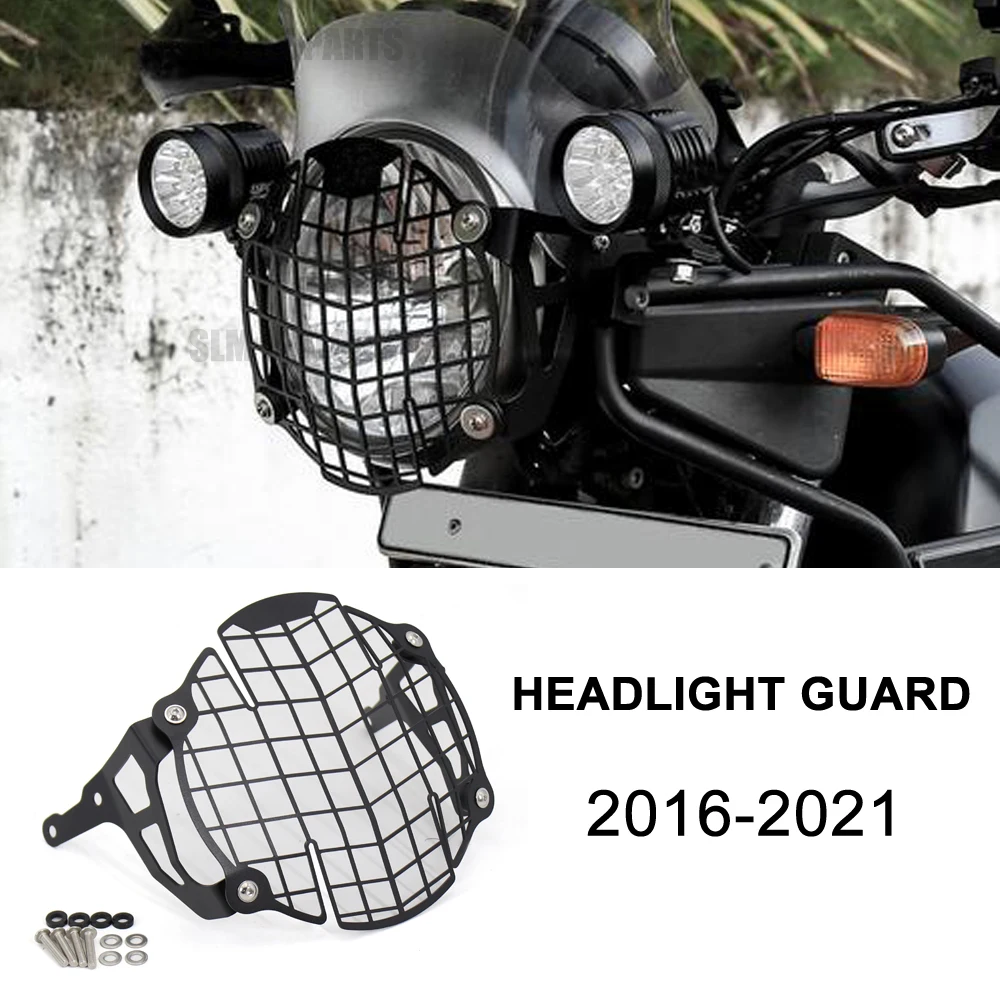 

For Royal Enfield Himalayan Motorcycle Headlight Guard Grille Grill Cover Protector CNC Aluminum 2016-2021 2020 2019 2018 2017