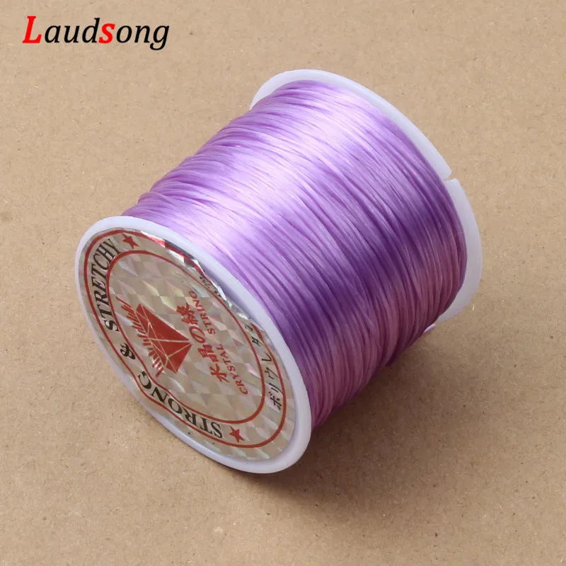 60M Strong Elastic Beading Cord for Jewellery Making