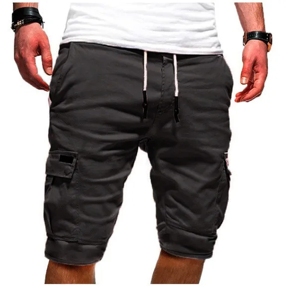 Sommer Männer Shorts grüne Cargo Shorts Sommer Bermudas männliche Klappen taschen Jogger Shorts lässig arbeiten Armee taktische Bermudas