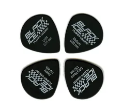 D'Addario Planet Waves Duralin Black Ice Guitar Pick, Jazz Shape, 1/pick