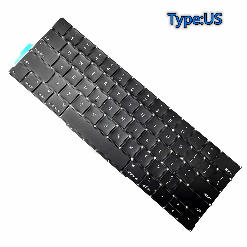 A2159 keyboard  for Macbook Pro Retina 13.3 laptop US UK Italian Spanish Russian keyboard and backlight 2019