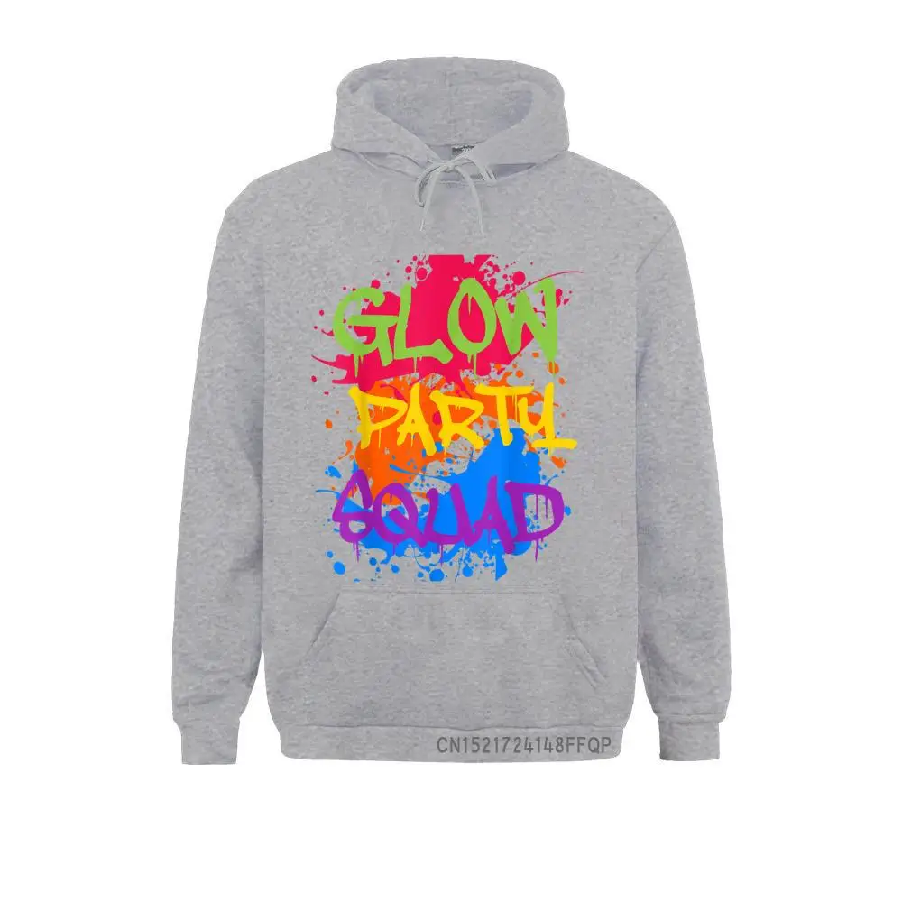 Glow Party Squad Halloween Hooded Tops Idee Party Tees Pullover Funky Hoodies Winter Sweatshirts Voor Vrouwen Vintage