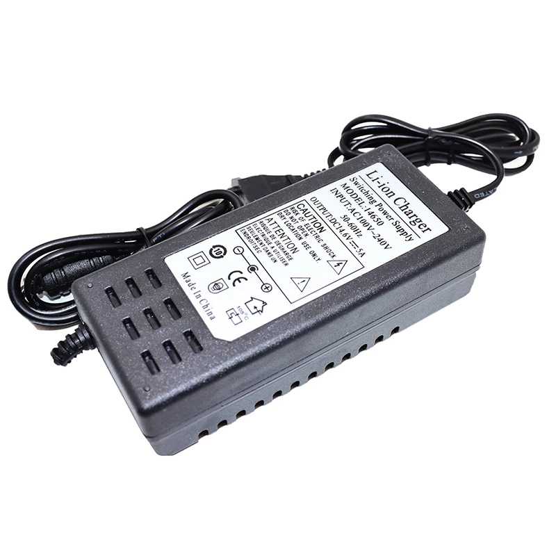 14.6V 5A LiFePO4 Charger 4Series 12V Lithium Iron Phosphate battery charger 12.8V 14.4V battery pack Power Adapter DC5.5mm*2.1MM