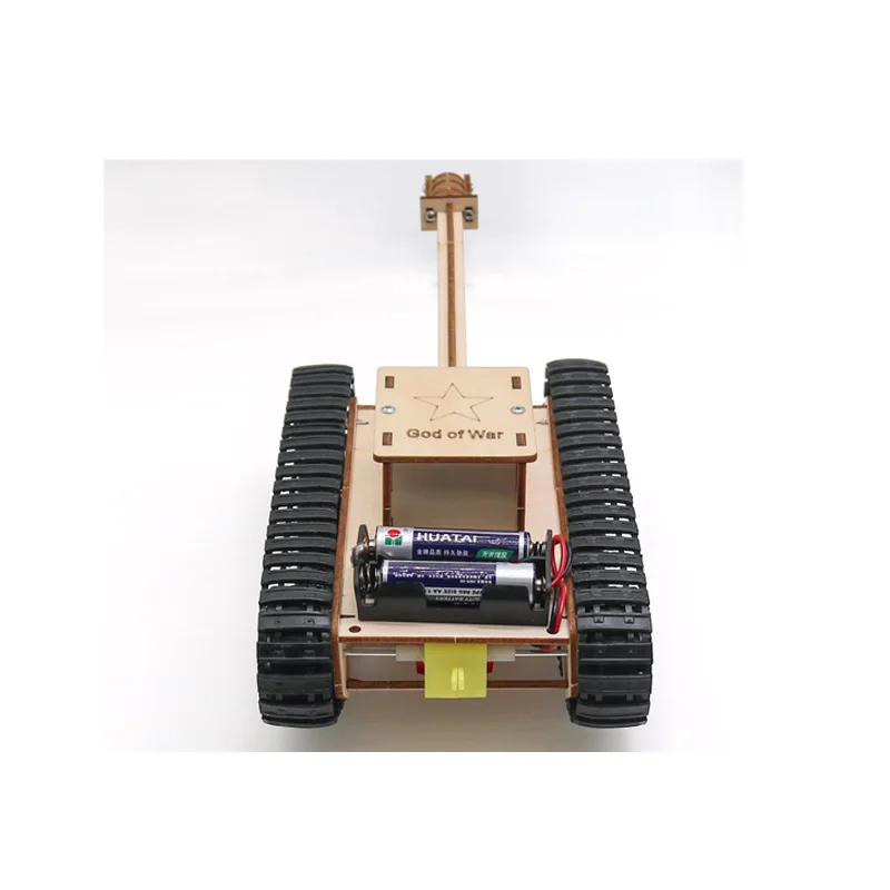 Wooden Electric Powered Eat Coin Robot DIY Models & Building Toy Science &Education Model Toy For Children Gift Toy