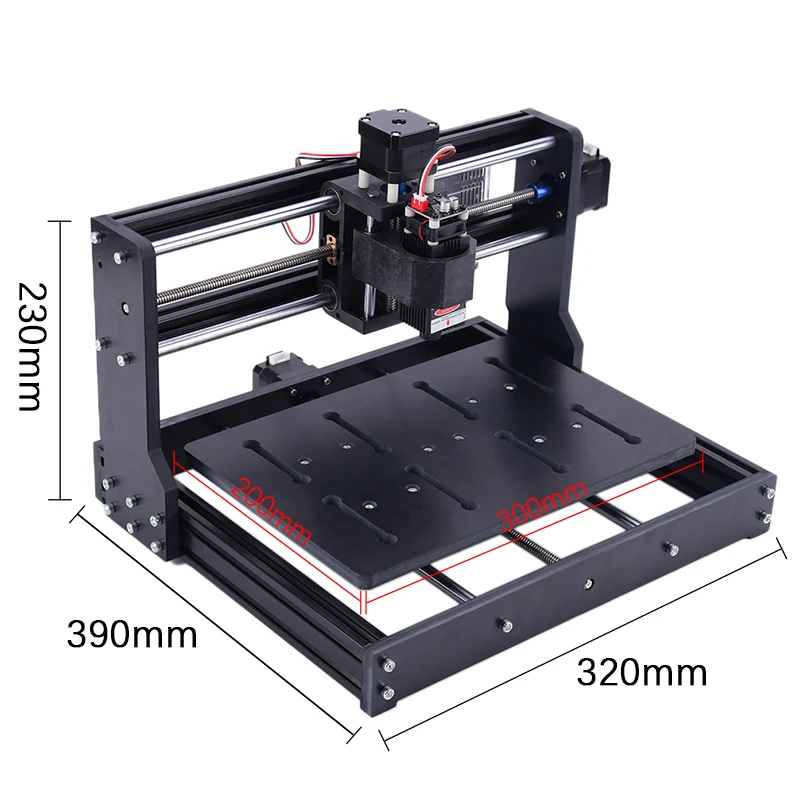 CNC 3020 Engraving Machine GRBL Control Offline Laser Engraver Wood 3 Axis DIY CNC Router Machine  PCB PVC Mini Milling Machine