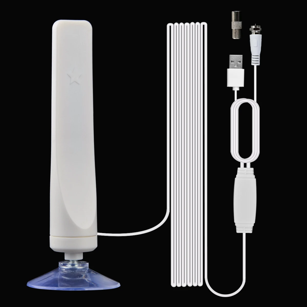 Free HD Indoor Digital TV Antenna HDTV Antenna 1080P HDTV Signal Amplifier Antenna DVB-T2 Antenna