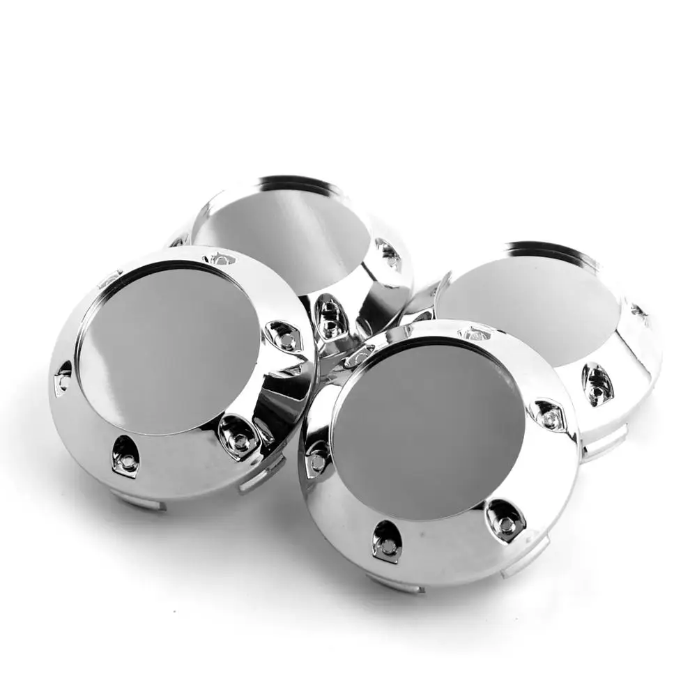 4pcs 59mm 56mm Car Wheel Center Cover For MK009 481K60  Rims Auto Hub Caps Refits Styling Accessroies Silver ABS Parts