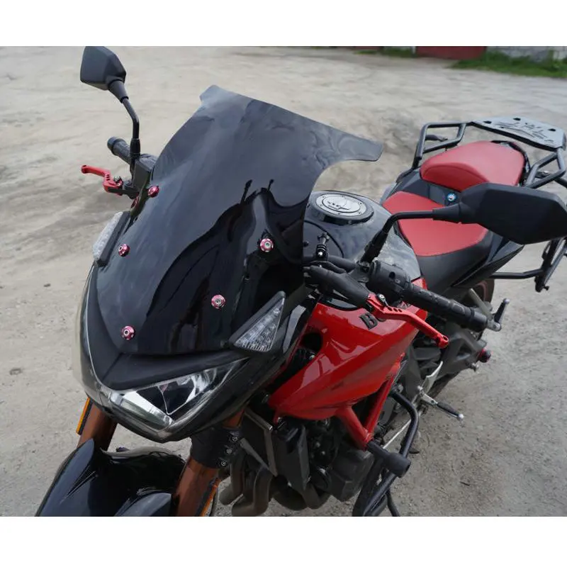 Windscreen For 2011 2012 2013 2014 2015 2016 Kawasaki Ninja Z 1000 SX Z1000SX ZX1000 14 15 16 Wind Screen Deflectors Windshield