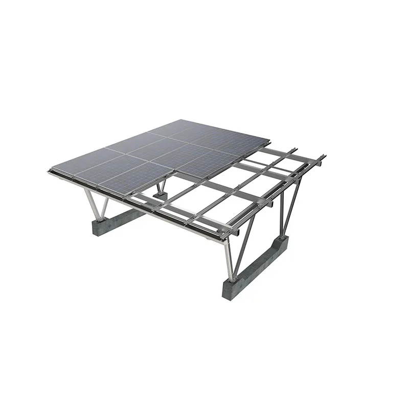 Solar Carport with Aluminum Frame  Waterproof    Mounting Structure   System